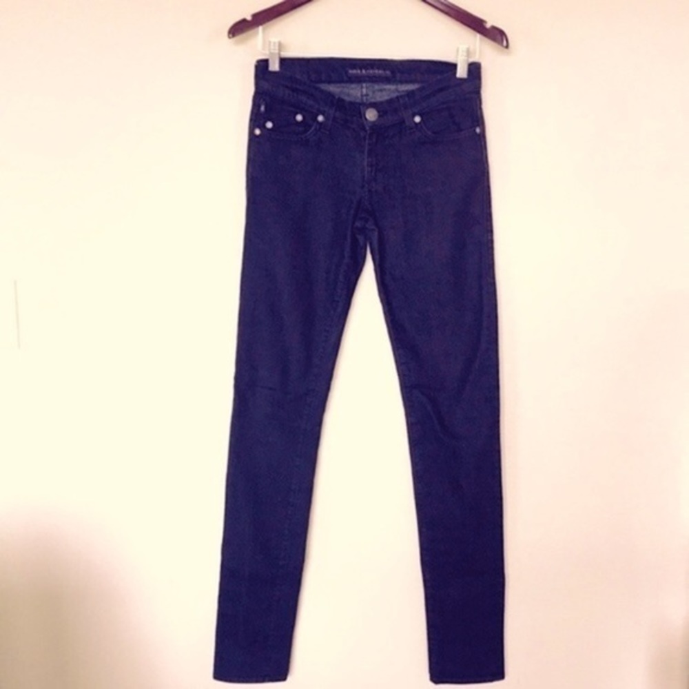 Rock & Republic Black Skinny Jeans Women’s Size 24